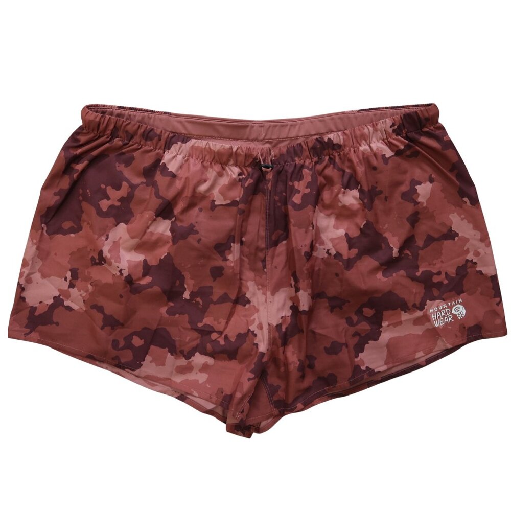 Women's Mountain Hardwear Red Camo Shorts Size XL